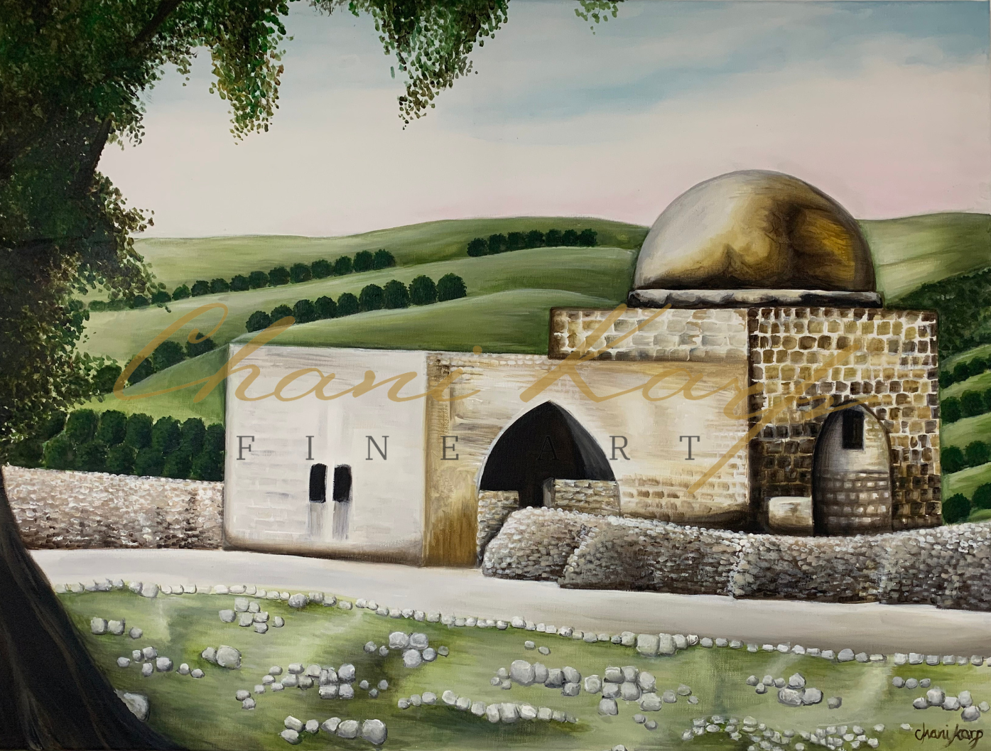 Kever Racel Kever Rachel - Rachels Tomb - Chani Karp Art